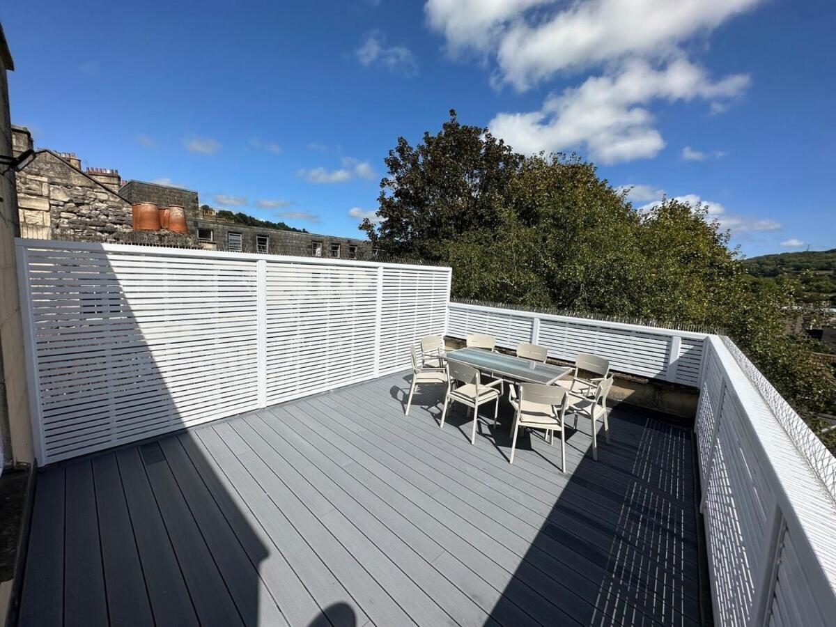 The Roof Terrace Maisonette - City Centre Bath Buitenkant foto